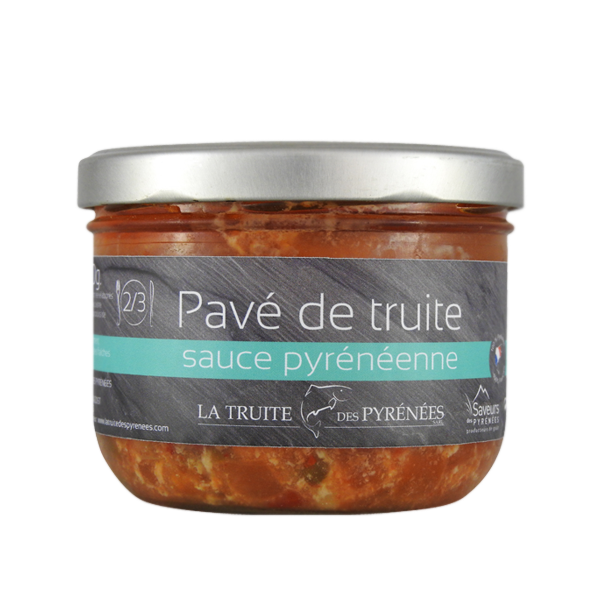 Pavé de truite sauce pyrénéen - La truite de Pyrénéesne
