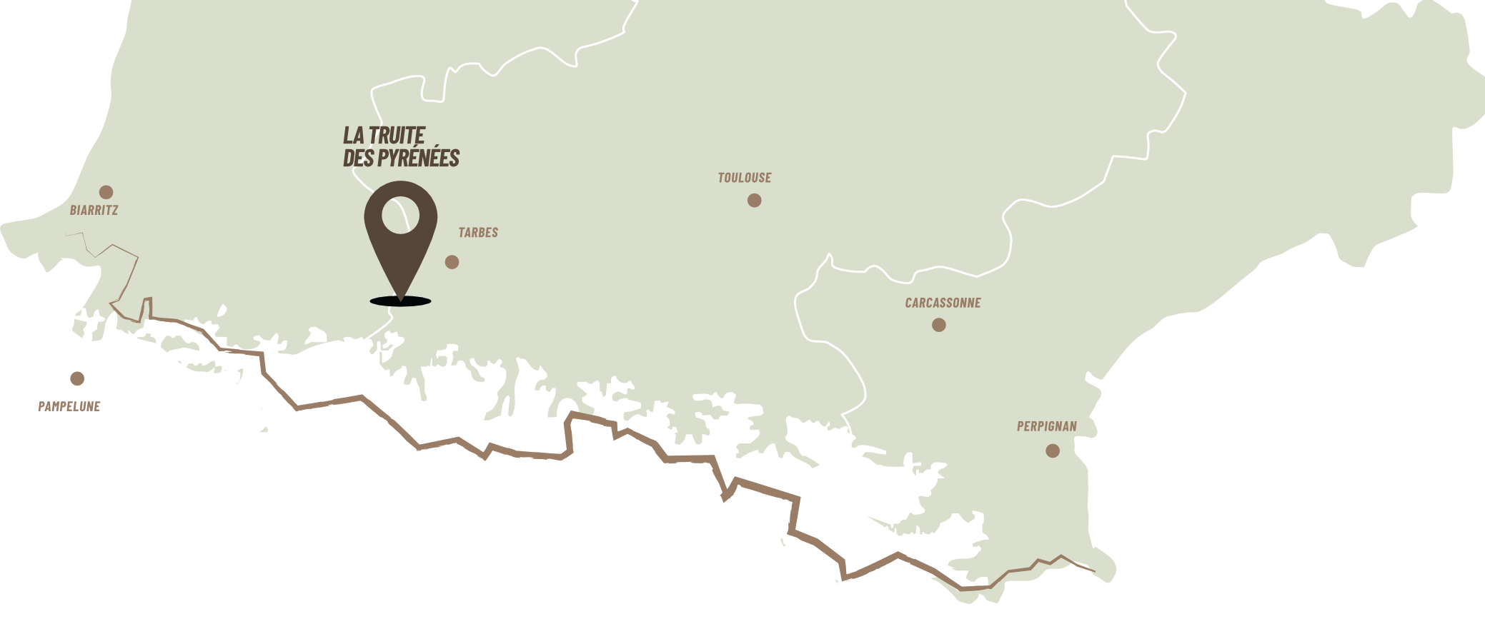 La truite des pyrénées